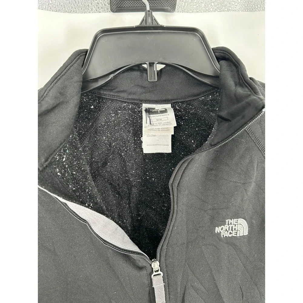 The North Face‎ Flight Series Fleece Jacket Womens Medium Black Half 1/2 Zip